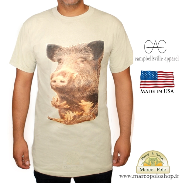 تصویر تی شرت آمریکایی طرح گراز.